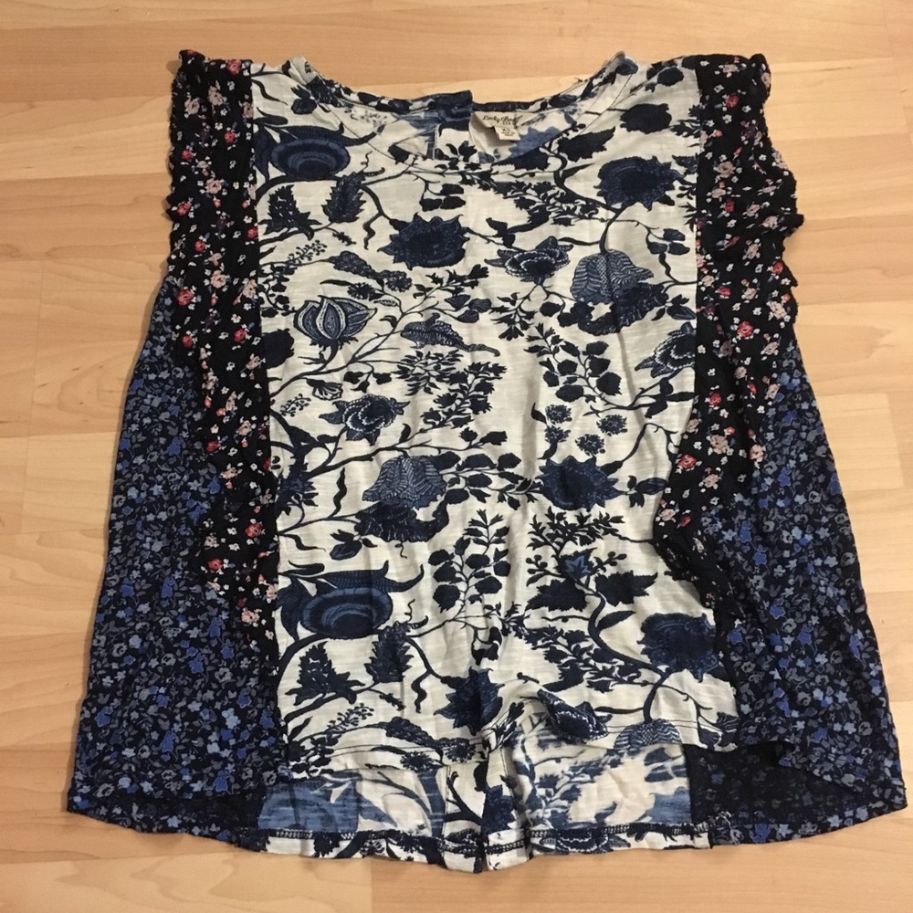 NEW Lucky Brand Floral Shirt